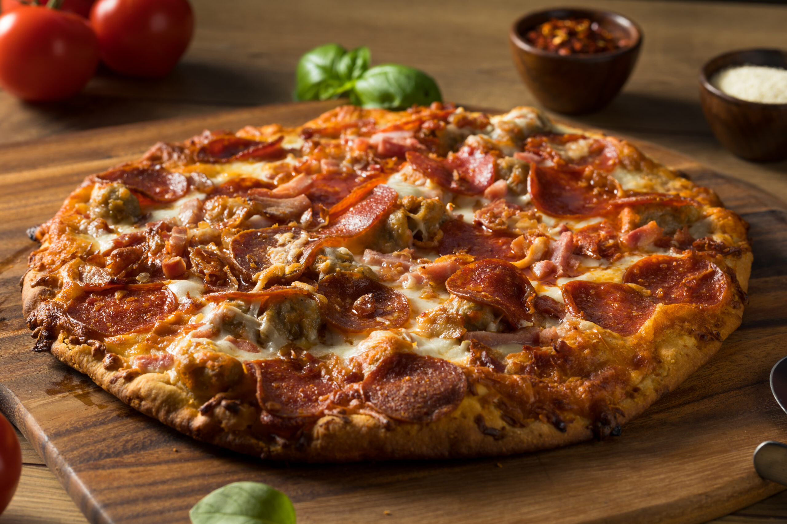 Pan Meat Lovers scaled Jarrell's Best Pizza!!