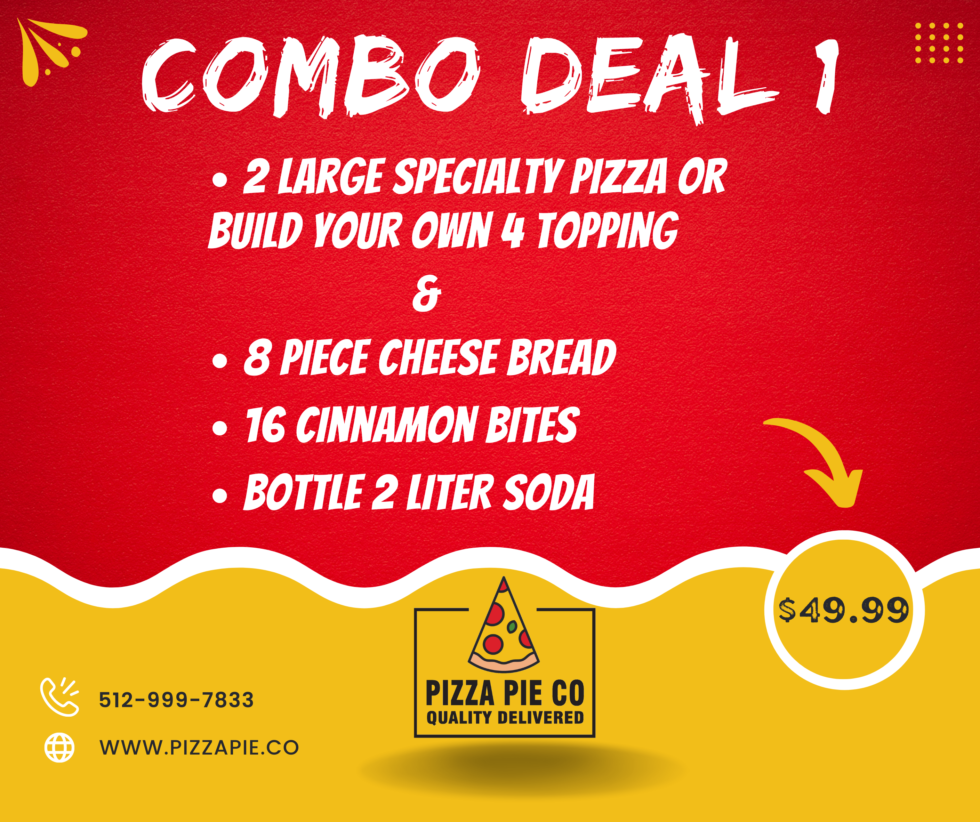 Specials Pizza Pie Co Jarrell TX